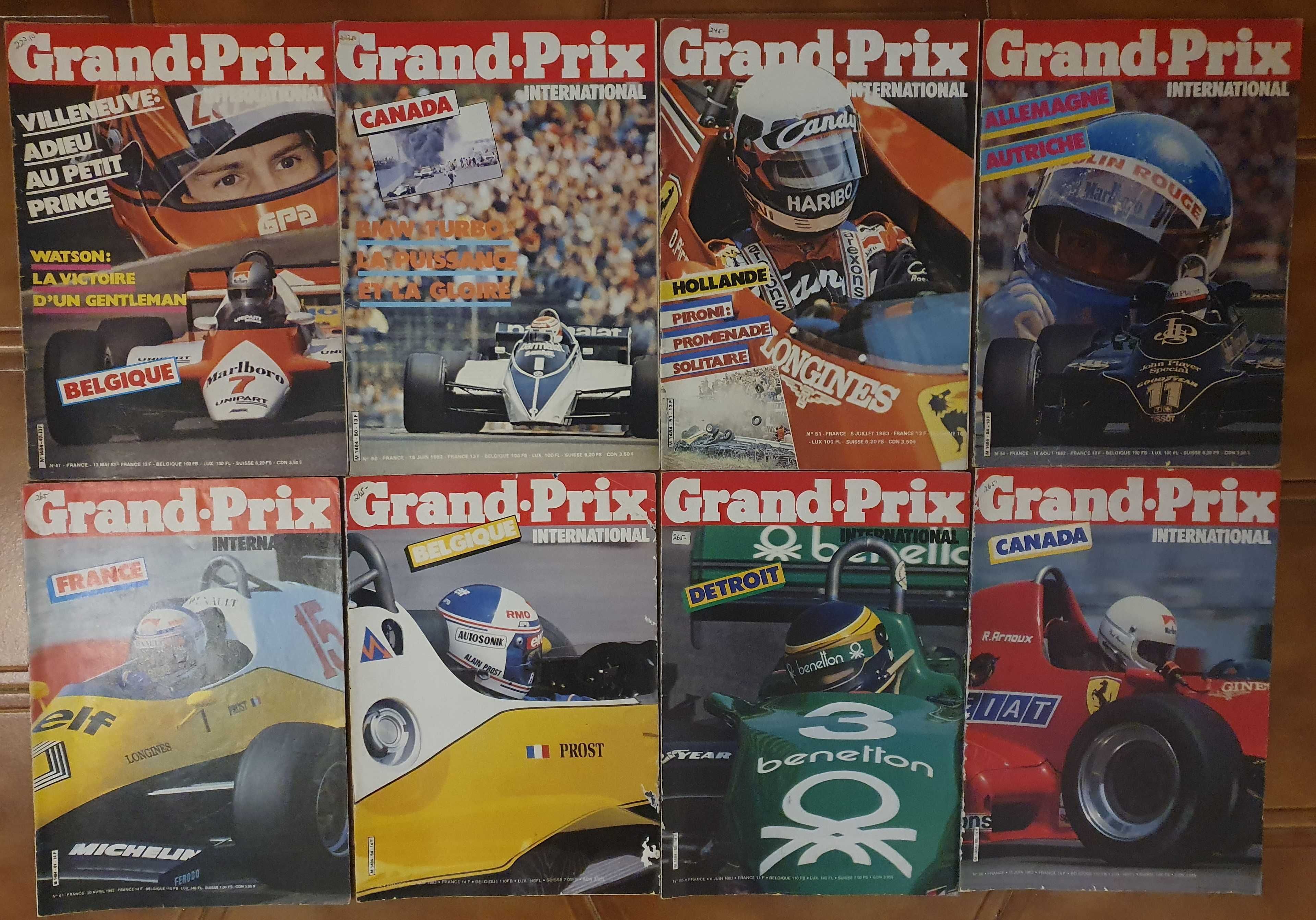 Revistas Grand Prix, 1983,1984