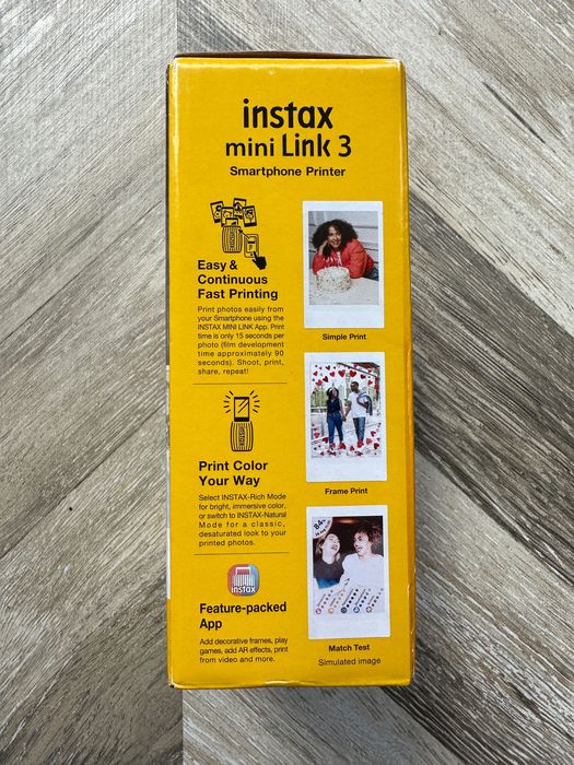 Drukarka zdjęć FUJIFILM Instax Mini Link 3 Biała Clay White bluetooth