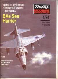 Mały Modelarz 1994.04 Samolot myśliwski British Aerospace Sea Harrier