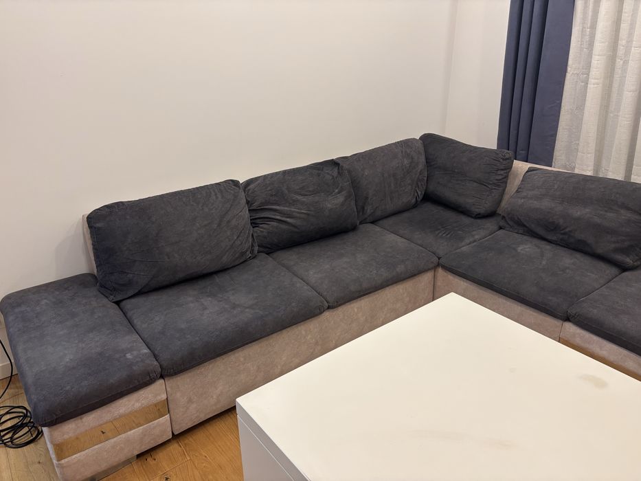 Narożnik z funkcją spania