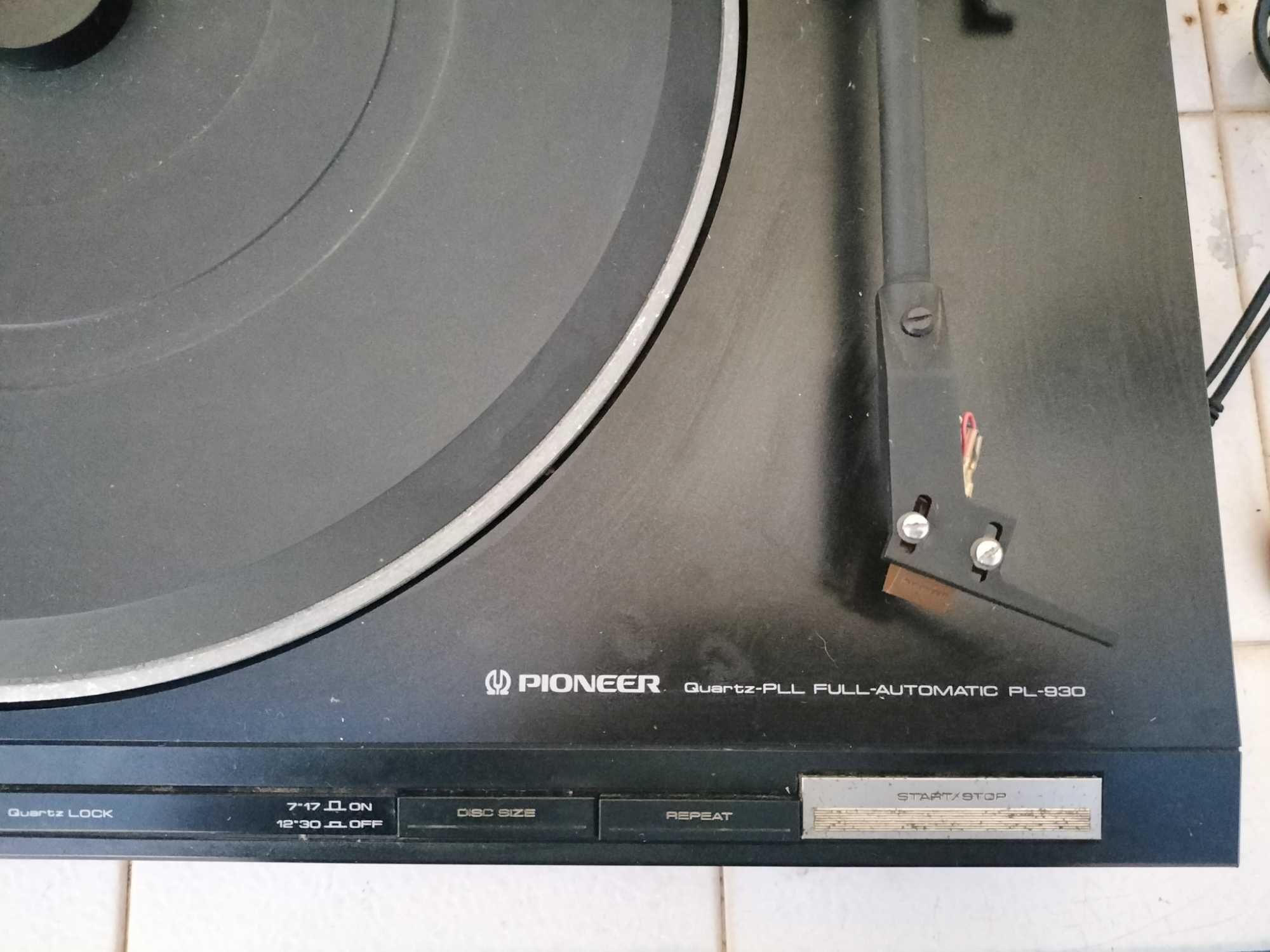 Leitor de vinil Pioneer PL-930