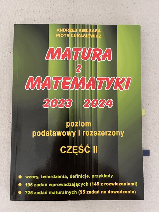zbiór zadań matura z matematyki kiełbasa 2część