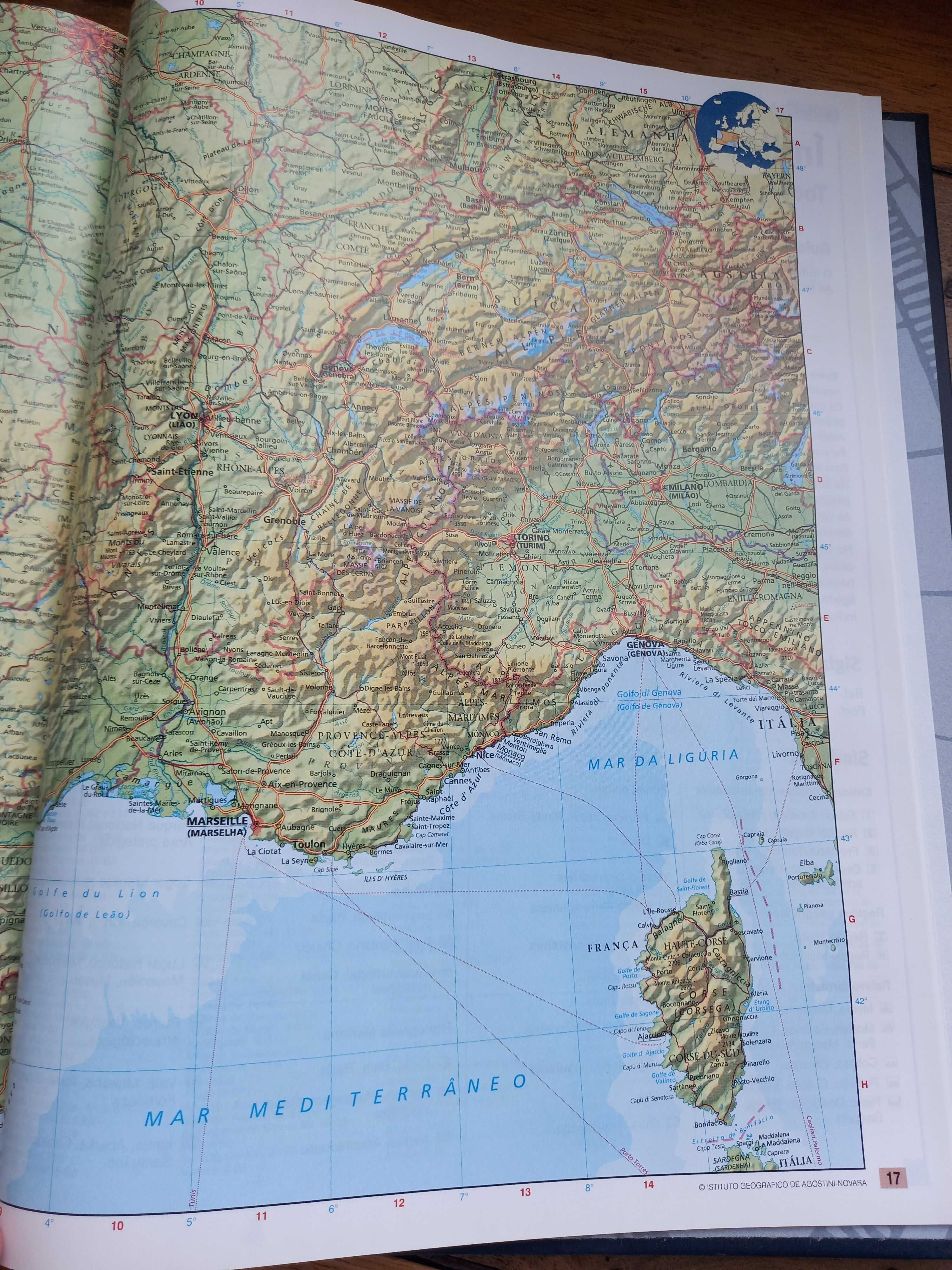 Livro Geografia Universal: Europa Ocidental