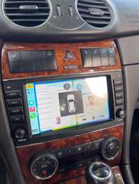 Rádio Android 12 com GPS Mercedes CLK (Novo)