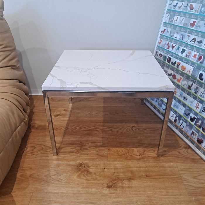 Ława,Stolik kawowy Knoll,Florence Knoll marmur,sygnowany.