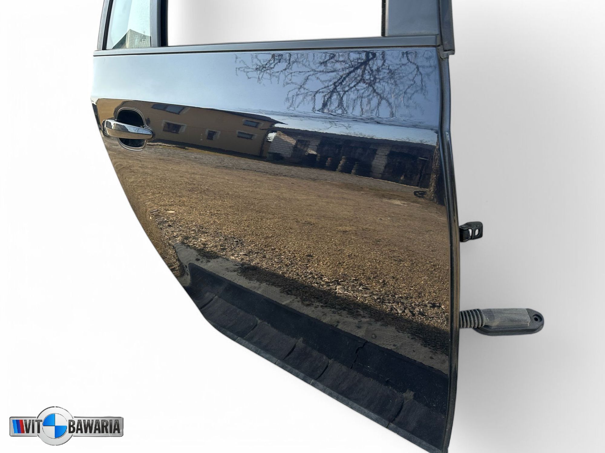 Drzwi prawy tył BMW E61 Carbonschwarz Metallic 416