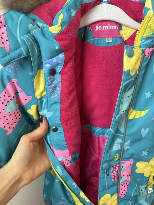 Зимовий комбінезон для дівчинки 80-86 р