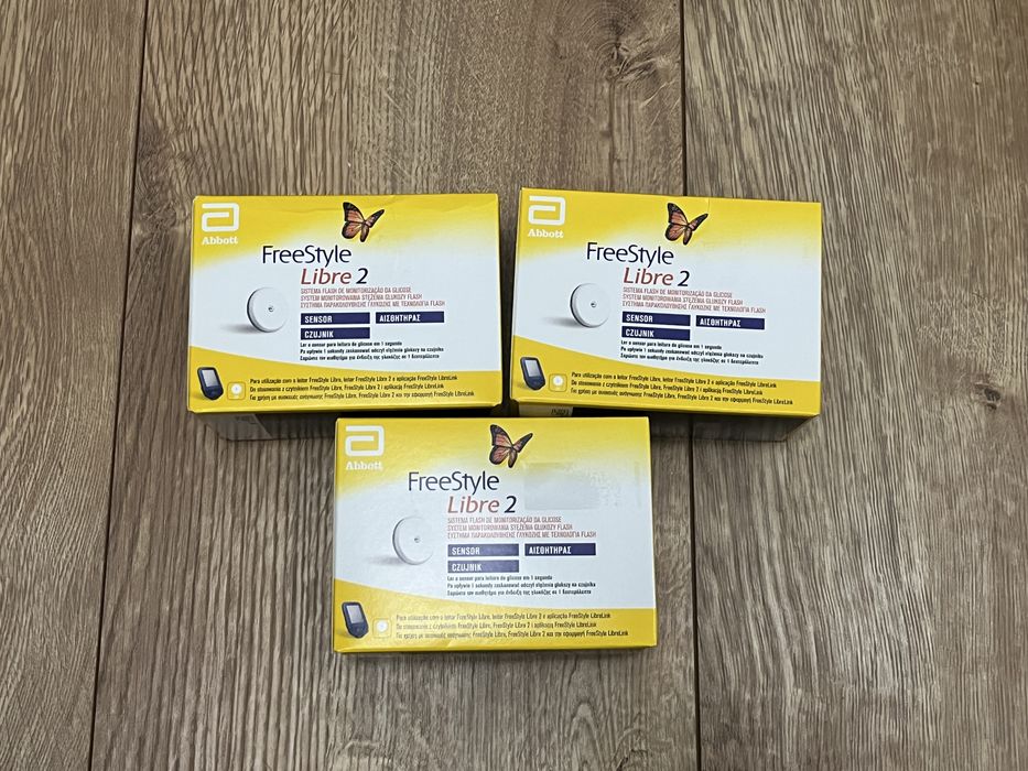 trzy sensory freestyle libre 2