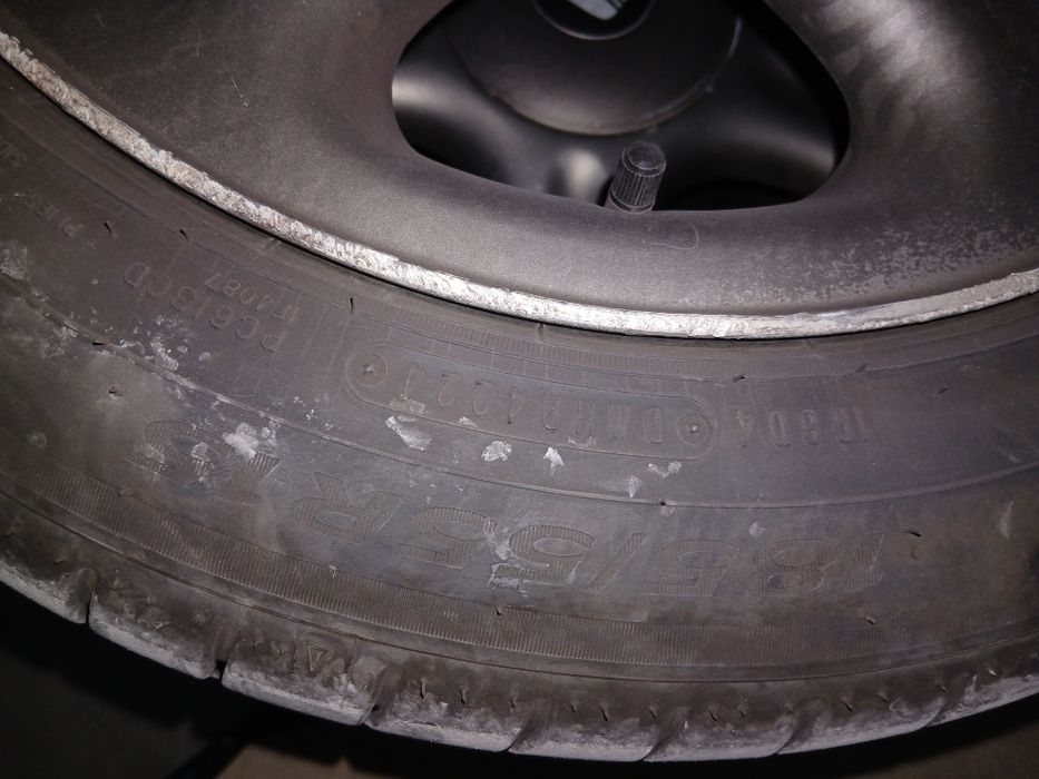 Jantes 15 4x100 com pneus