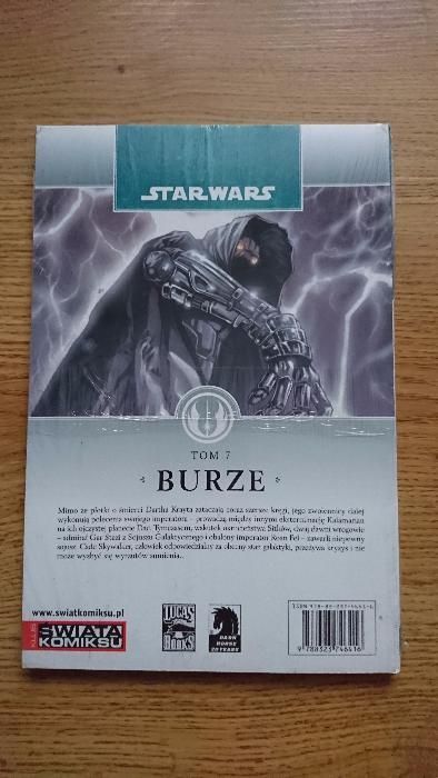 Komiks pt. Star Wars Dziedzictwo: Burze, tom 7