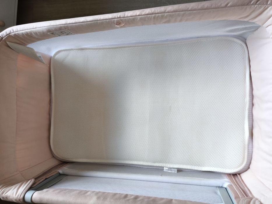 Chicco next2me magic evo pink łóżeczko dostawne, dostawka