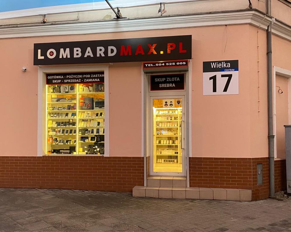 Złom złota próba 585 Lombard Max Poznań Wielka 17