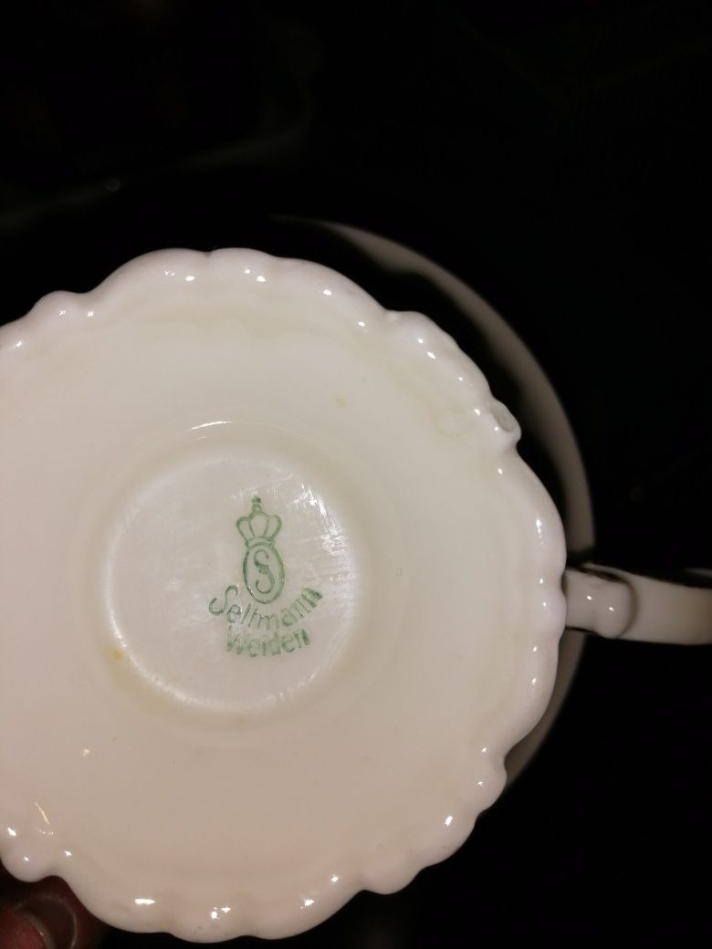 Porcelana Filiżanka z podstawkiem  Seltmann Weiden Kolekcjonerskie