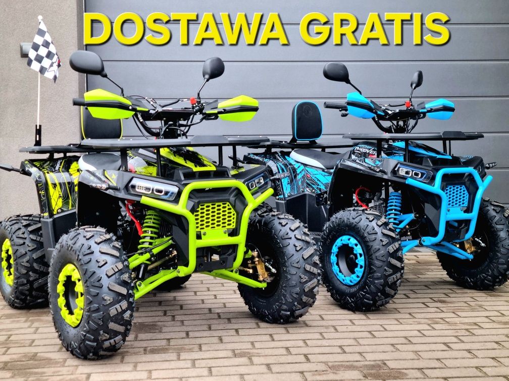 XTR Discovery 125 Pro,Duże koła,Max wersja,Raty,Dostawa,Ledy,Oparcie