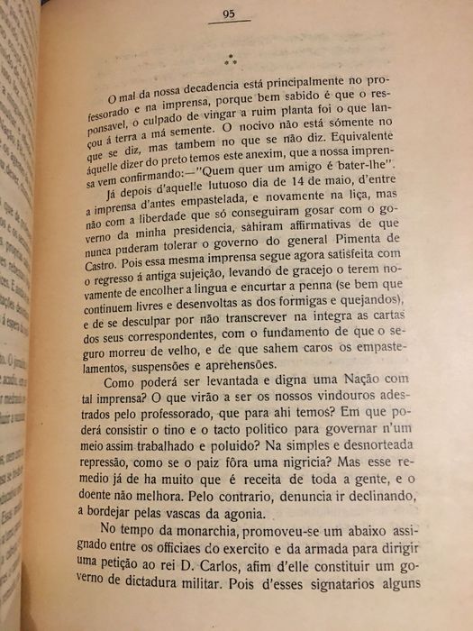 A Primeira República/Setúbal 1910/1913 / Pimenta de Castro/João Chagas