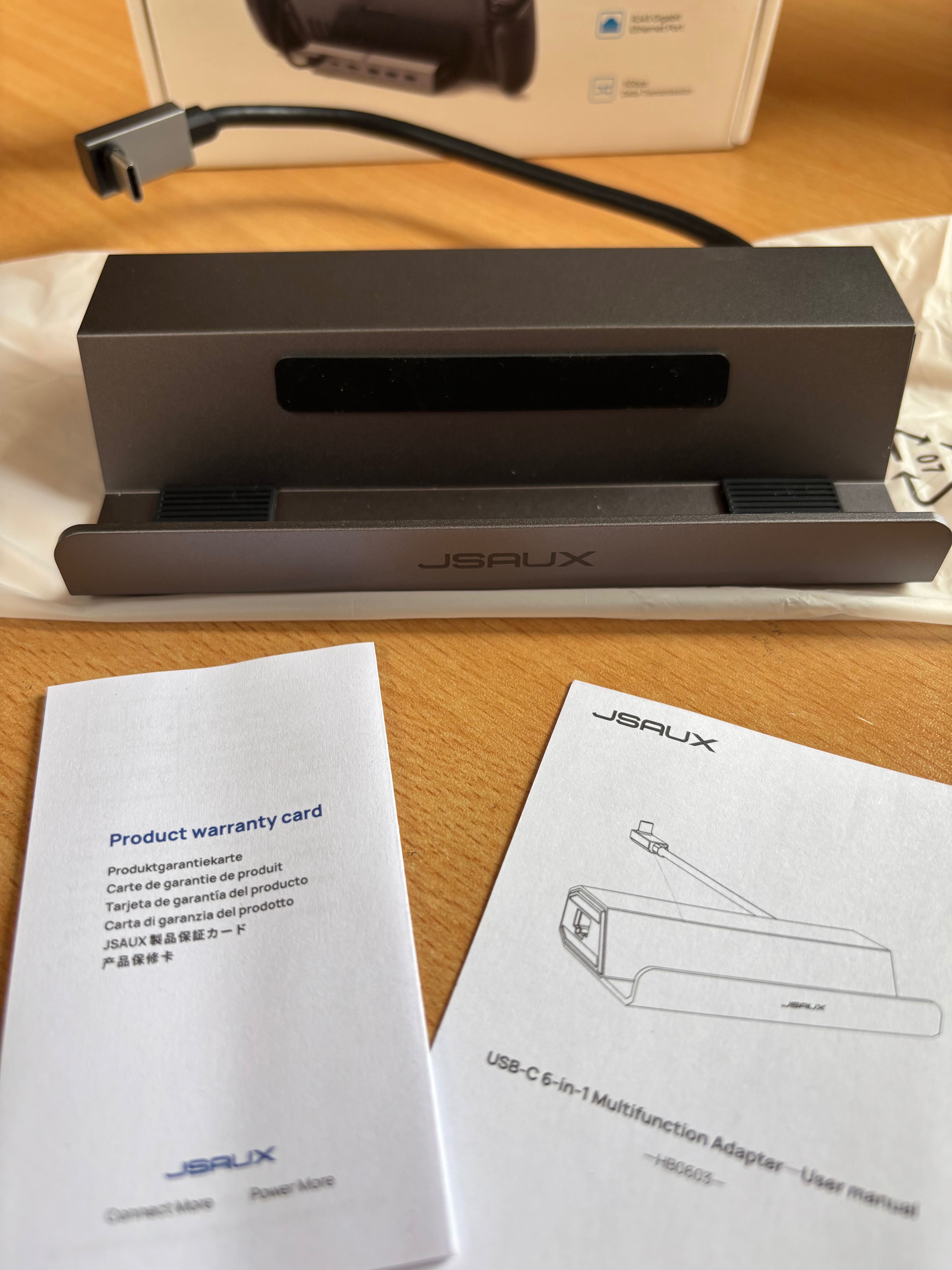 Stacja dokująca  Steam Deck/ROG Ally/Steam Deck OLED, 6-w-1