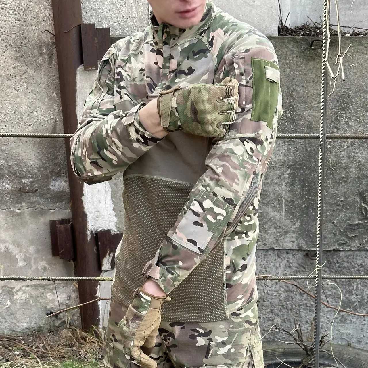 Бойова сорочка розміри S-4XL Han Wild Multicam гольф мультикам