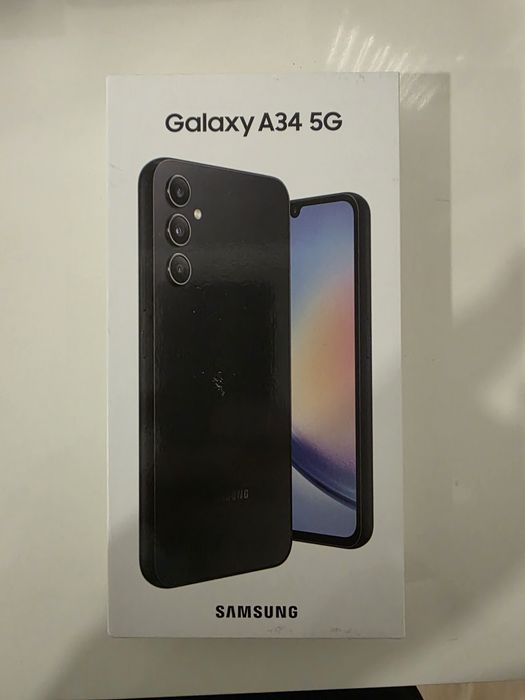 Samsung Galaxy A34 5G | 128GB | Graphite | NOVO / SELADO