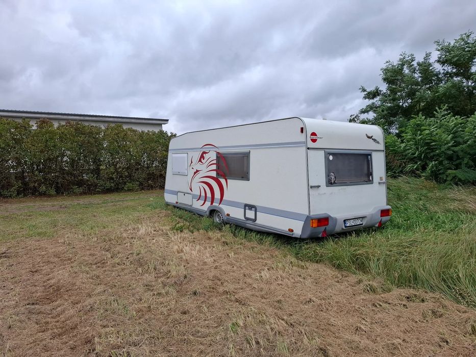 Burstner  Burnster 1997 rok. 1500 kg dmc / Przedsionek / markiza / dodatki