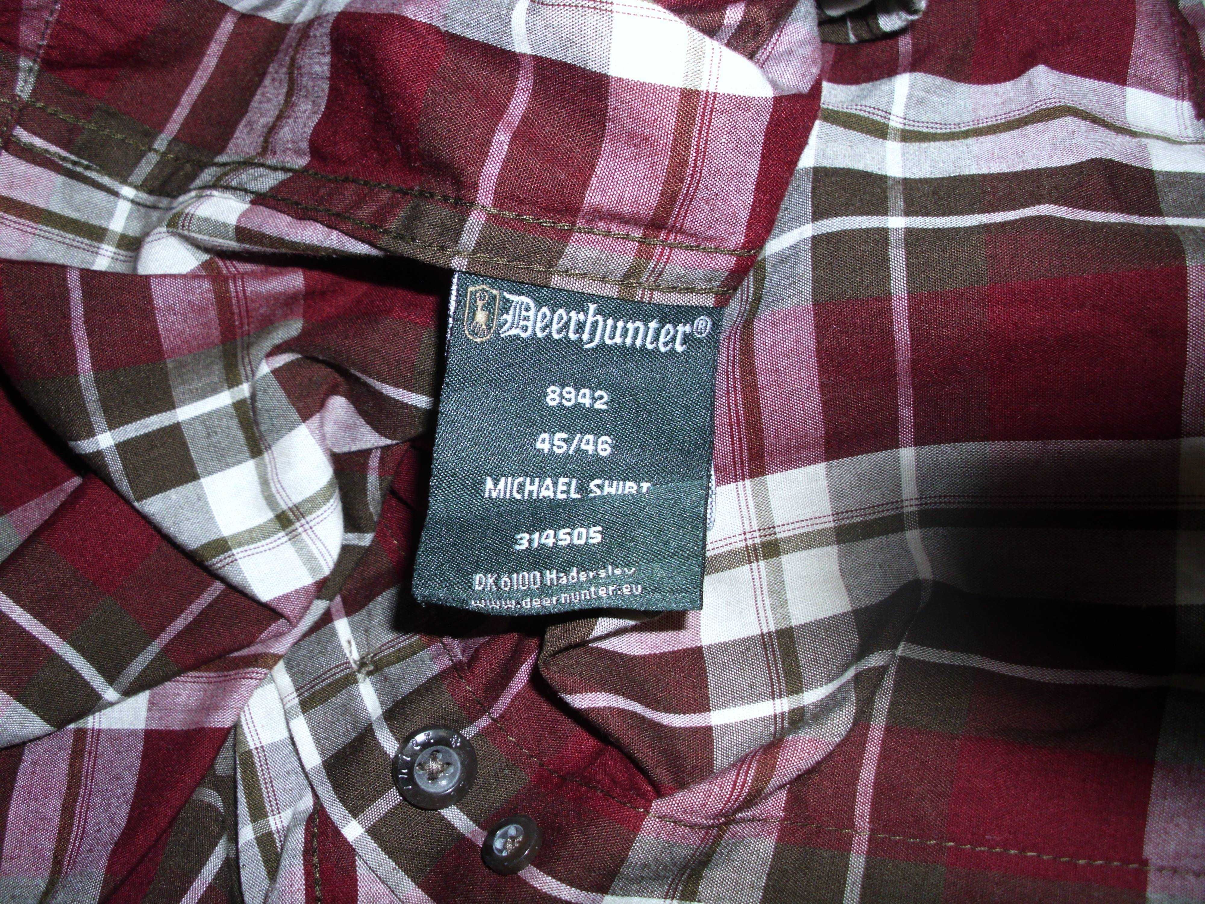 koszula DEERHUNTER długi rękaw letnia Michael Shirt XXL myśliwska