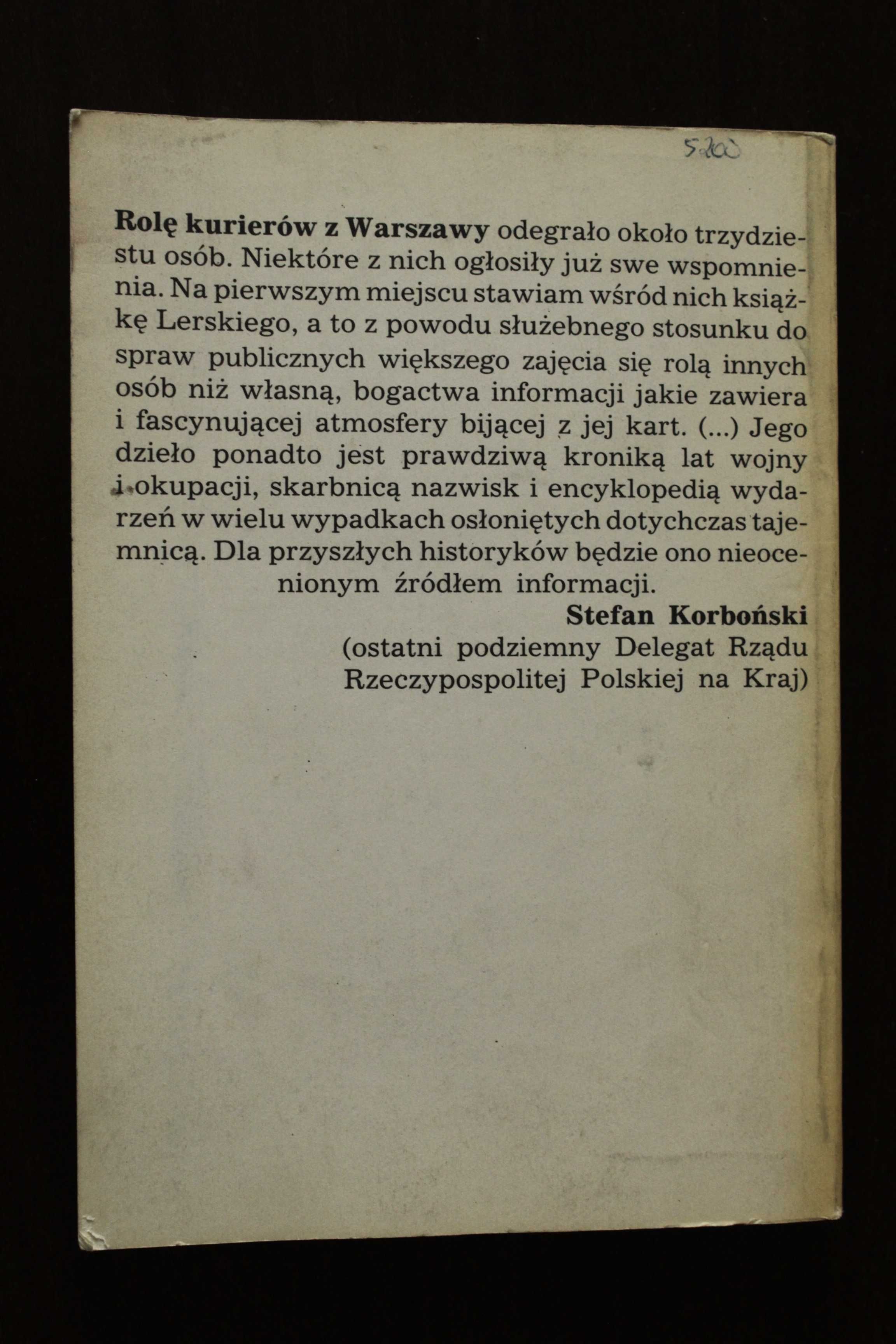 Jerzy Lerski - Emisariusz Jur
