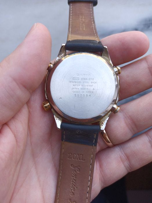 Relógio Cronógrafo Casio MWA-810 Illuminator