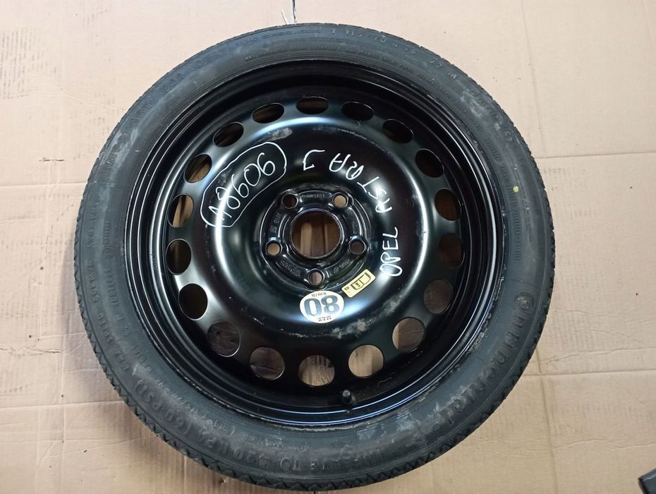 OPEL ASTRA J IV 4 KOŁO DOJAZDOWE DOJAZDÓWKA 115/70 16&quot; 4.00BTx16H2 13267272
