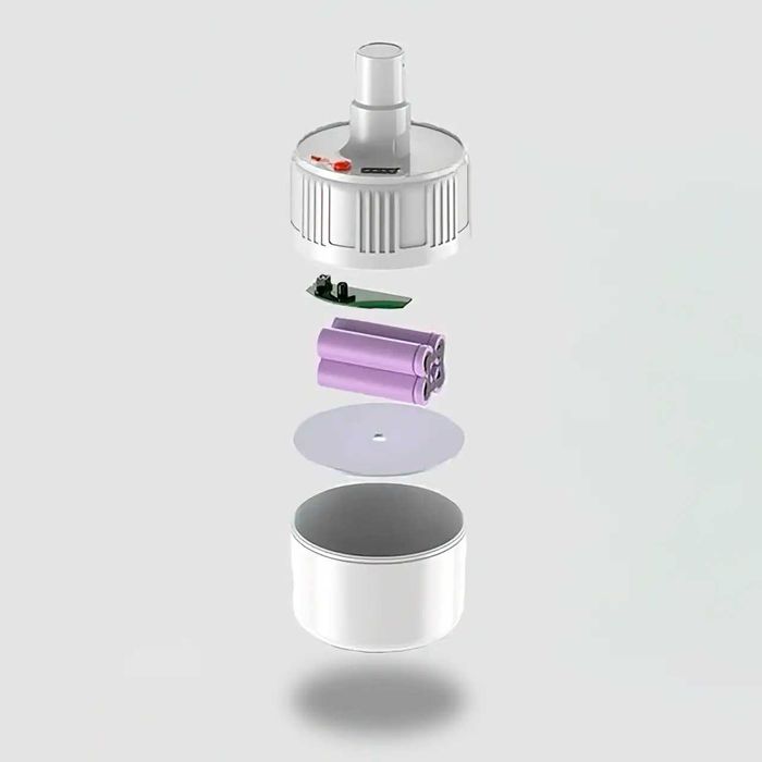Кемпинговая лампа-фонарь Solar KJ-24 на солнечной панели