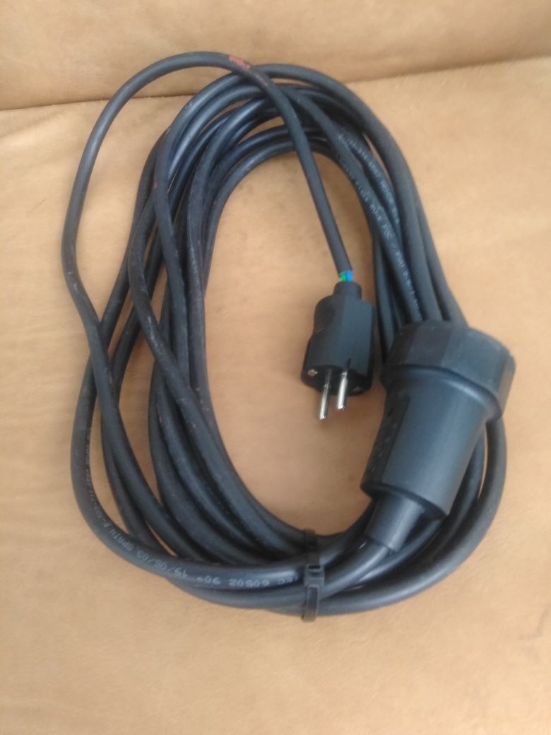Extensão Elétrica 10 metros,cor Branco/Preto,NOVAS