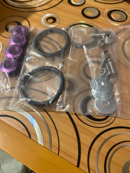 JDM комплект  шайб с болтами М6