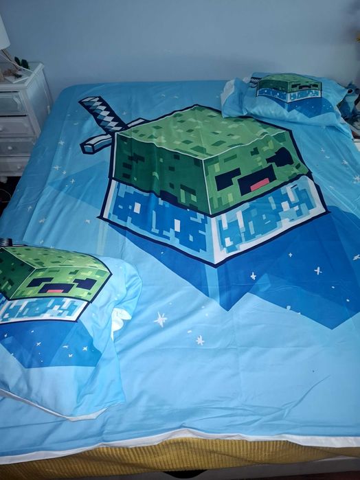Colcha Minecraft