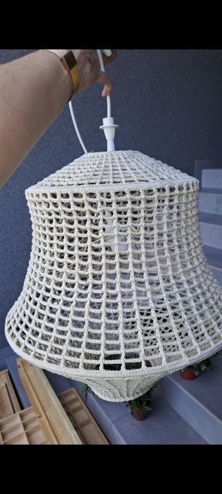 Lampa boho makrama ikea