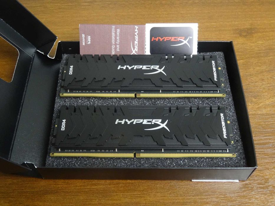 DDR4-3200 Kingston HyperX Predator 32gb (2*16) на гар.