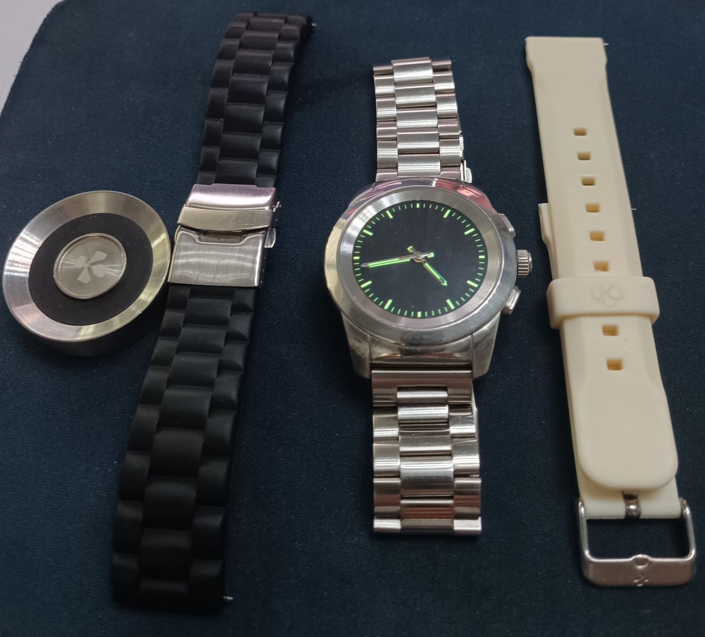 My Kronoz stalowy smartwatch wskazówki punk