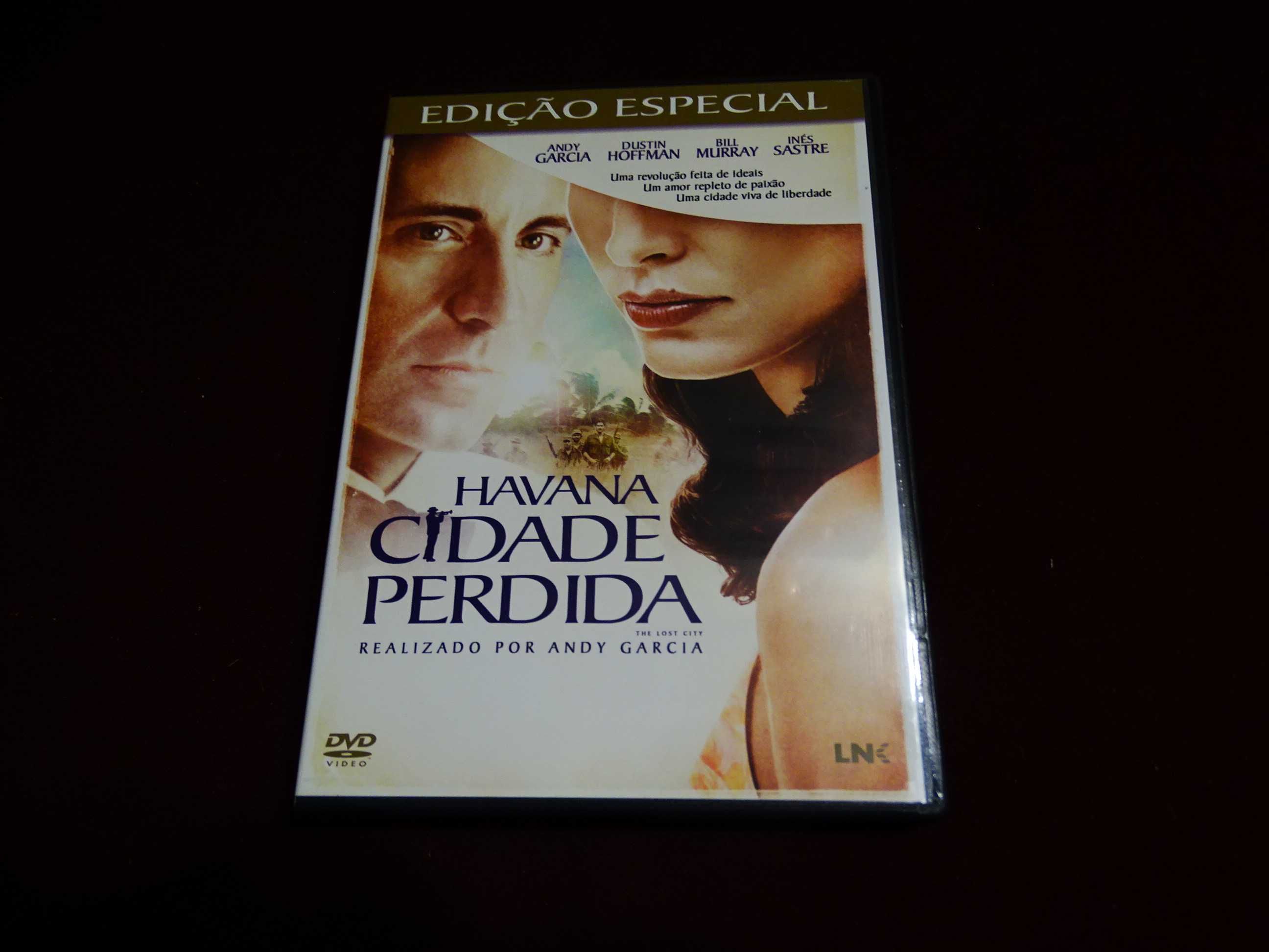 DVD-Havana/Cidade perdida-Andy Garcia/Dustin Hoffman-Edição 2 discos