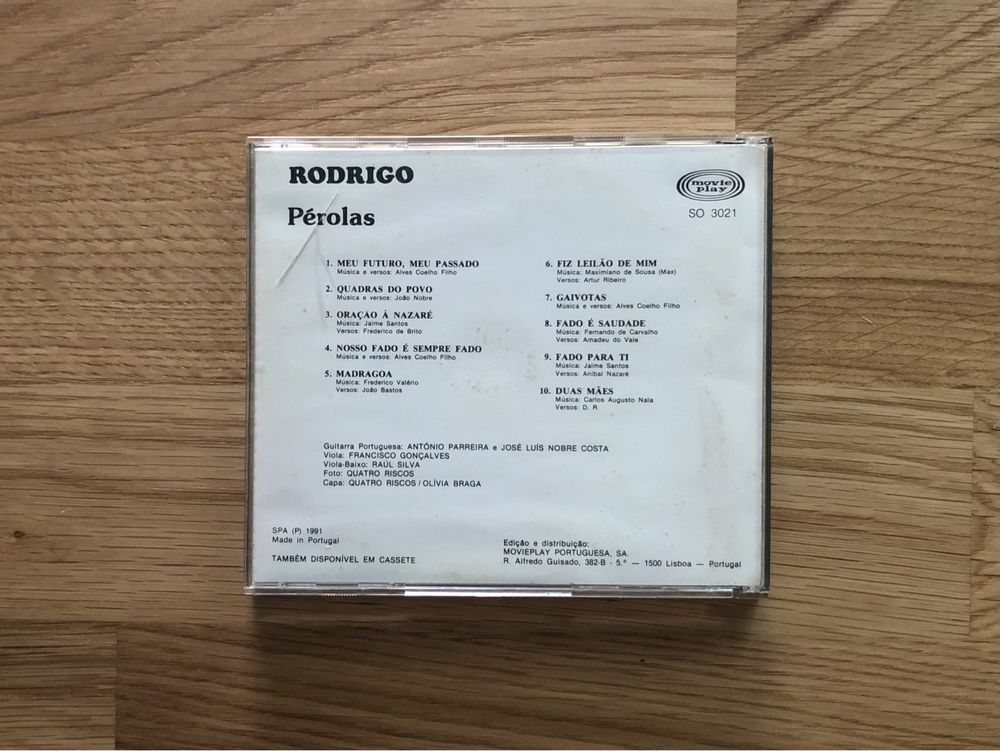 CD Rodrigo - Pérolas