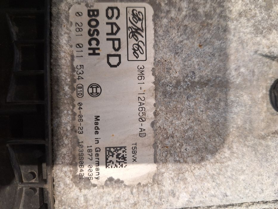 Sterownik komputer silnika 3M61-12A650-AD Mazda 3 BK 1.6 diesel