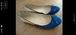 Baleriny Zara rozm. 38 two tone chabrowo beżowe