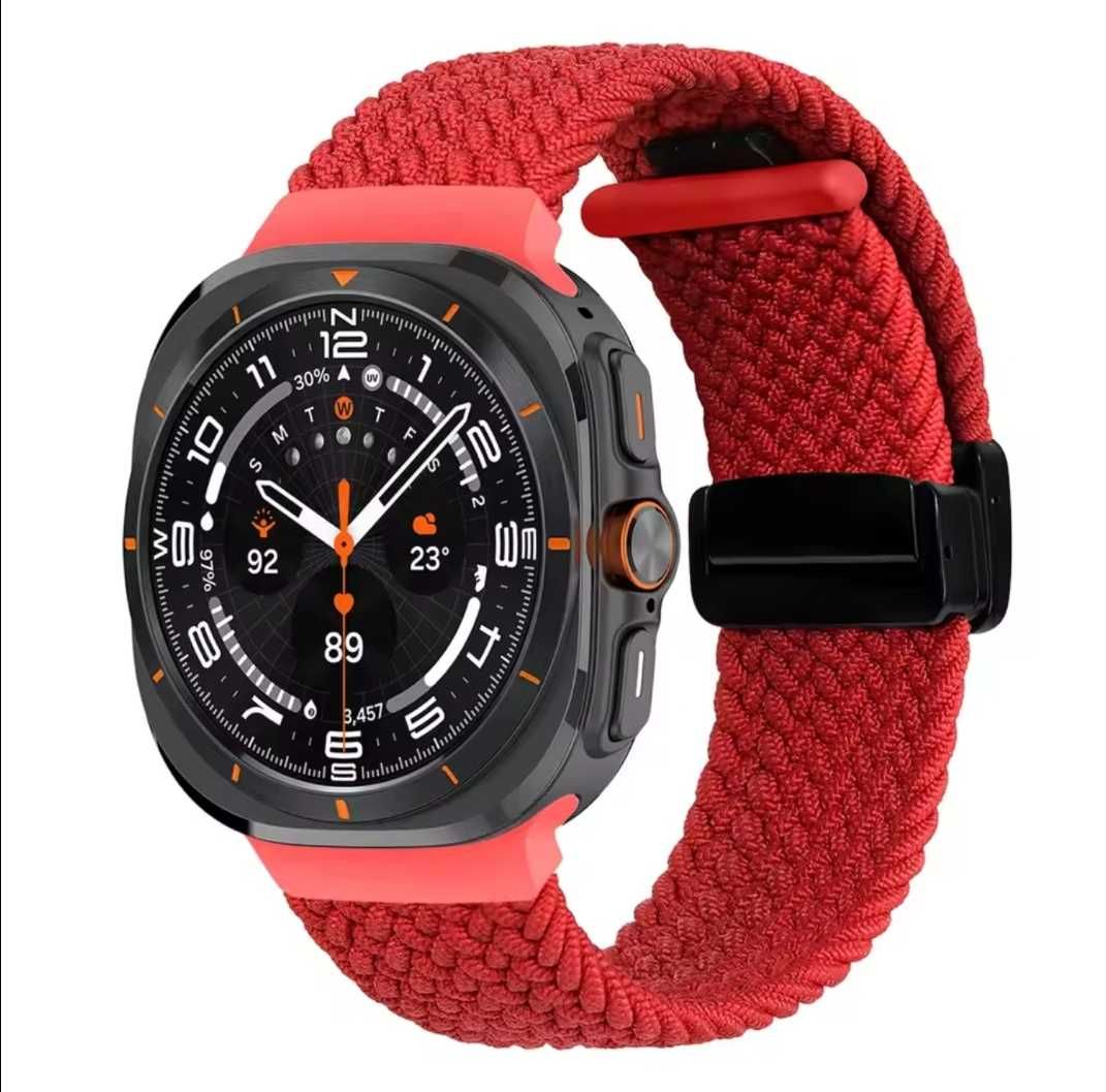 Pasek do zegarka Samsung Galaxy Watch Ultra 47mm czerwony