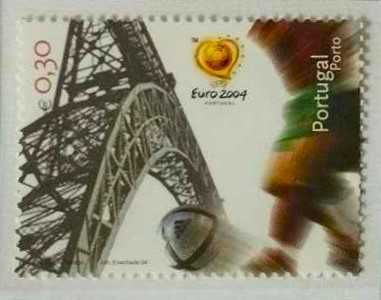 Série Selos UEFA Euro 2004 «Cidades Anfitriãs» - 2004