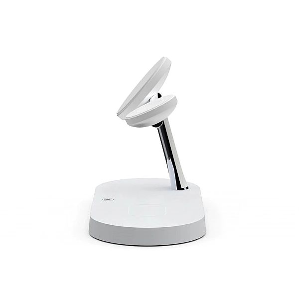 Ładowarka Tech-Protect A12 indukcyjna 3w1 MagSafe na smartfon / słucha