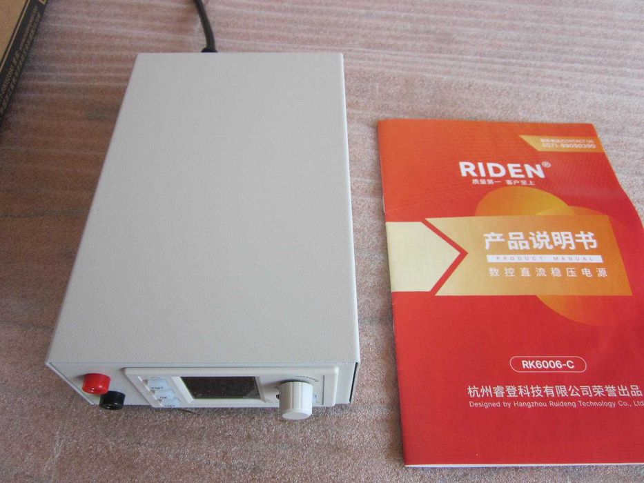 Компактний блок живлення RIDEN RK6006С 60V 6A зарядне