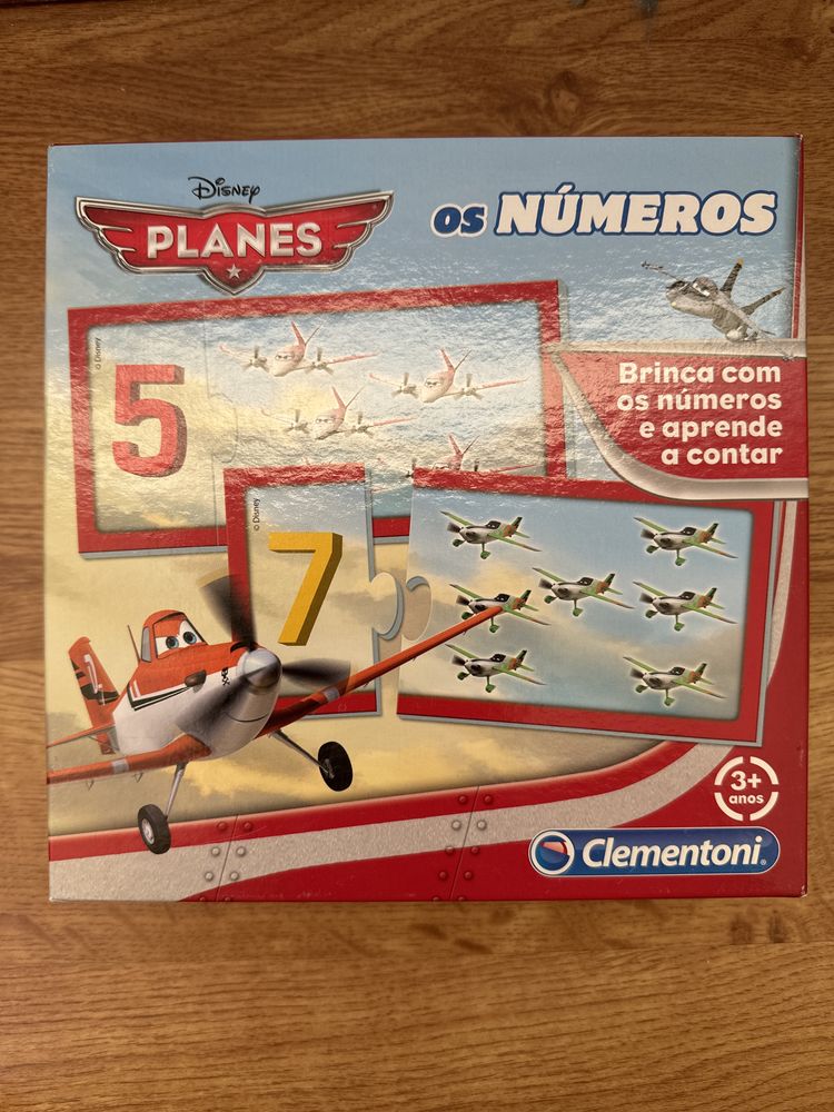 Puzzle Números Disney Planes +3