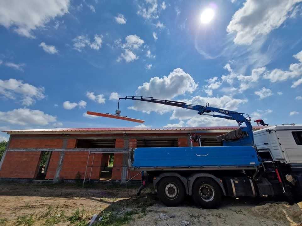 Rozbiórka budynków i wywóz gruzu.