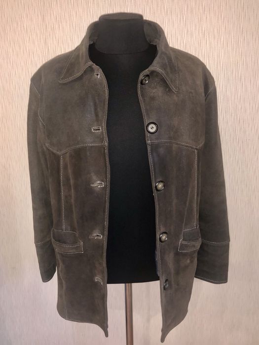 Куртка тепла чоловіча шкіряна