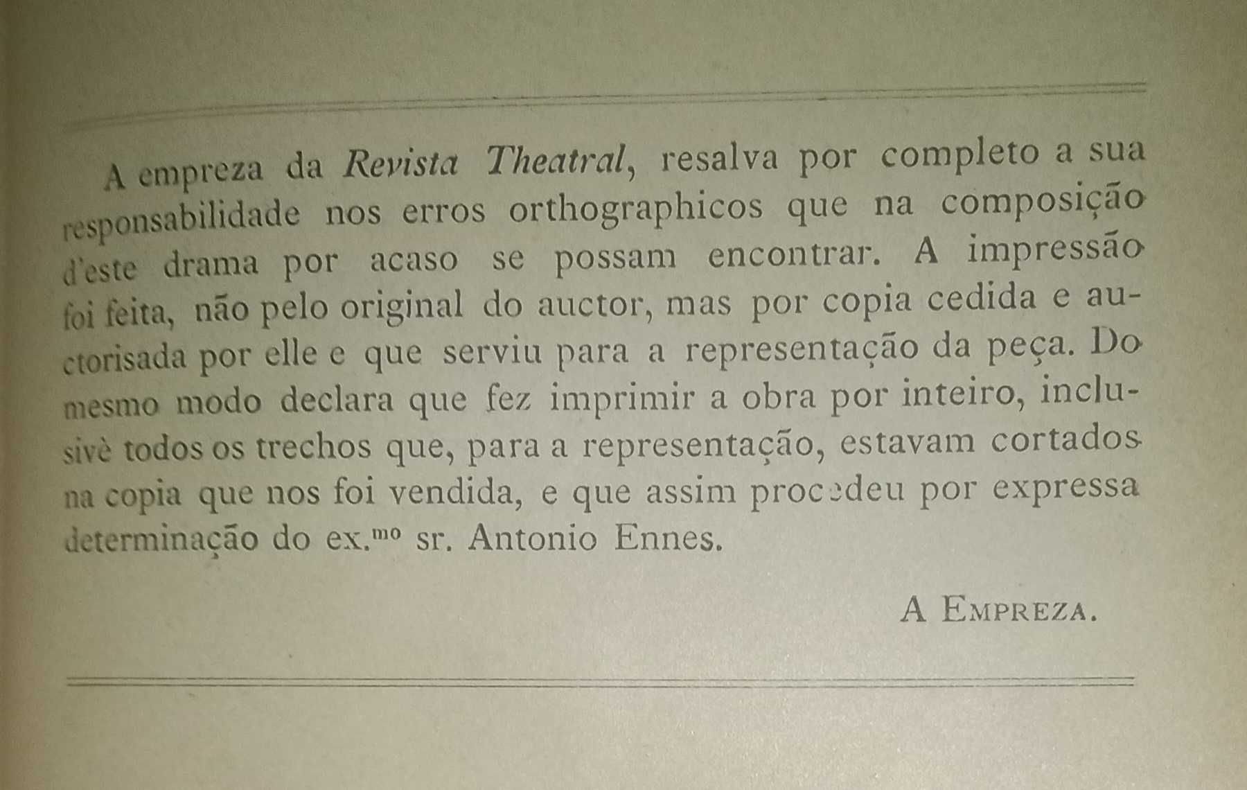 Miscelânea comédias português, livro proibido de F Vieira de Almeida.