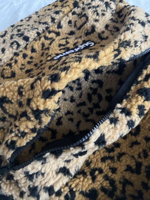 Рюкзак Supreme Leopard fleece