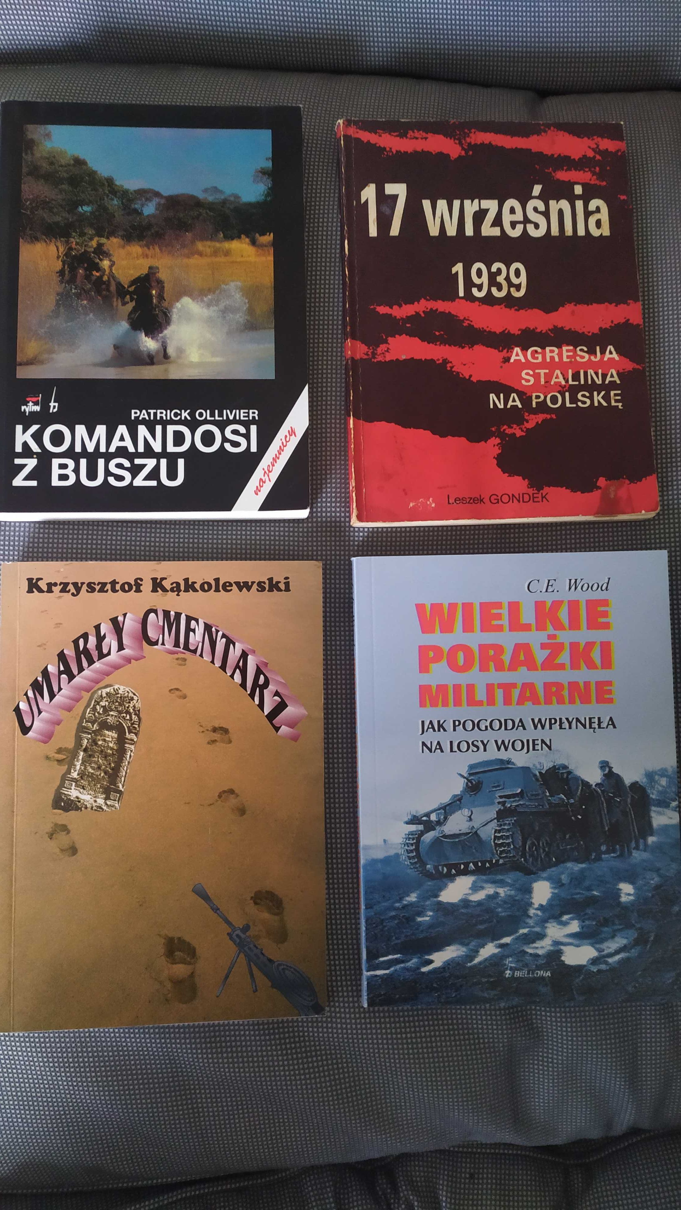książki o tematyce wojennej