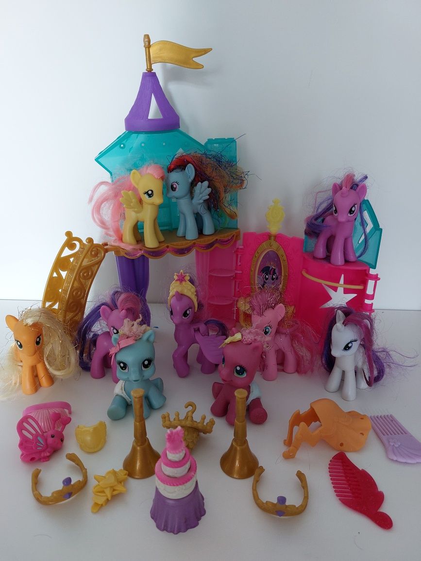 Mlp my little pony kryształowy zamek koniki księżniczka