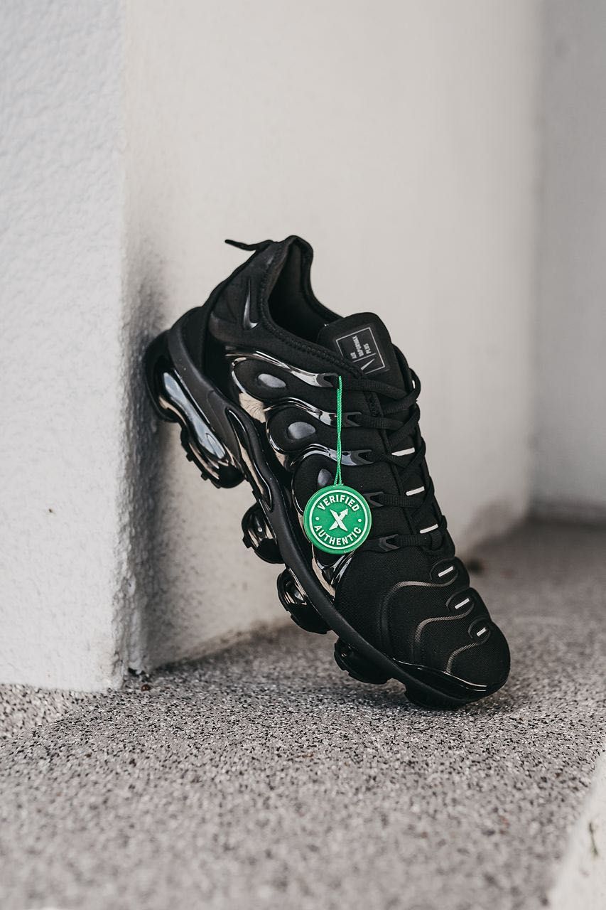 Мужские кроссовки VaporMax Plus Tn Black / 40-45